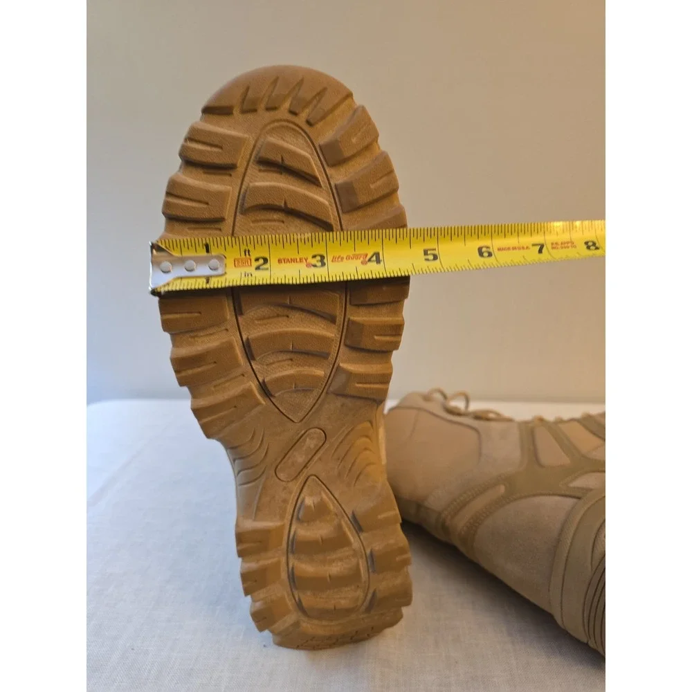Mil-Tec Generation II Combat Boots Tan Desert Boots Mens Size 13